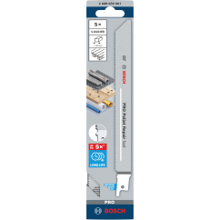 Bosch PRO Нож за саблен трион Pallet Repair fast S1022HFR, 200 mm, 5 бр