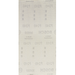 Bosch Шлифовъчна мрежа EXPERT M480, 115 x 107 mm, G 240, 50 бр