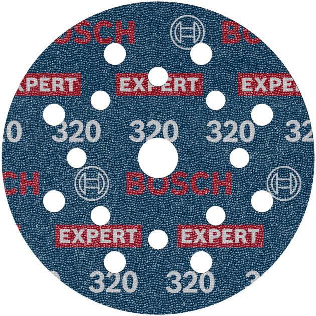 Bosch Шлифовъчно фолио EXPERT О780, 125 mm, G320 