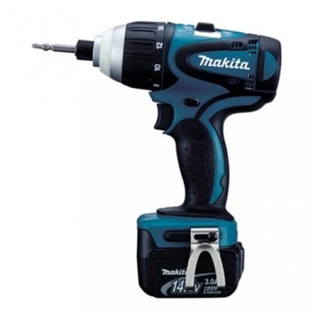 Makita акумулаторен хибриден ударен винтоверт btp130rfe