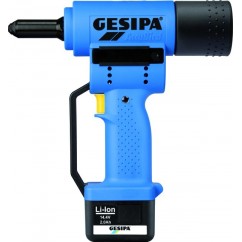 GESIPA Акумулаторна нитачка ACCUBIRD, 14V, 1 x 1.3 Ah + зарядно устройство