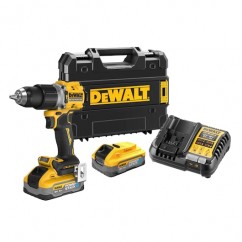 DeWALT Акумулаторен ударен винтоверт DCD805H2T-QW, 2 х 5.0Ah PS + зарядно устройство