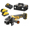Dewalt dcg405h2t-qw акумулаторен ъглошлайф 18v 125mm 2x5.0 ah