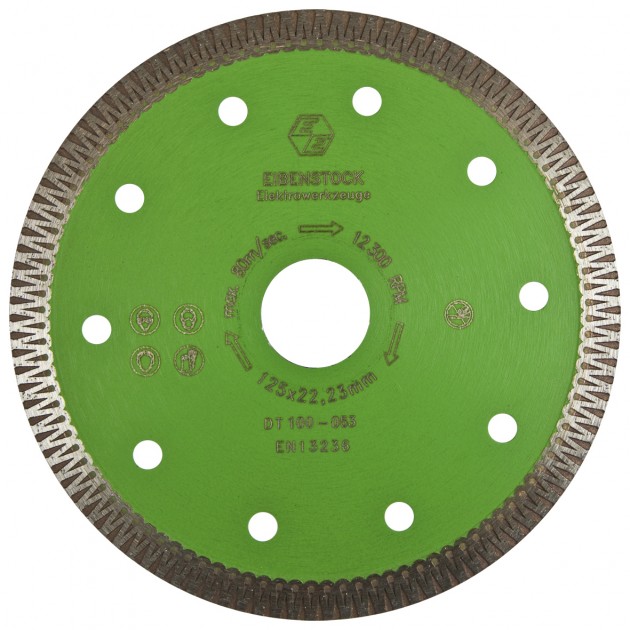 EIBENSTOCK Диамантен диск за EDS 125, за сухо / мокро рязане, Ø125mm