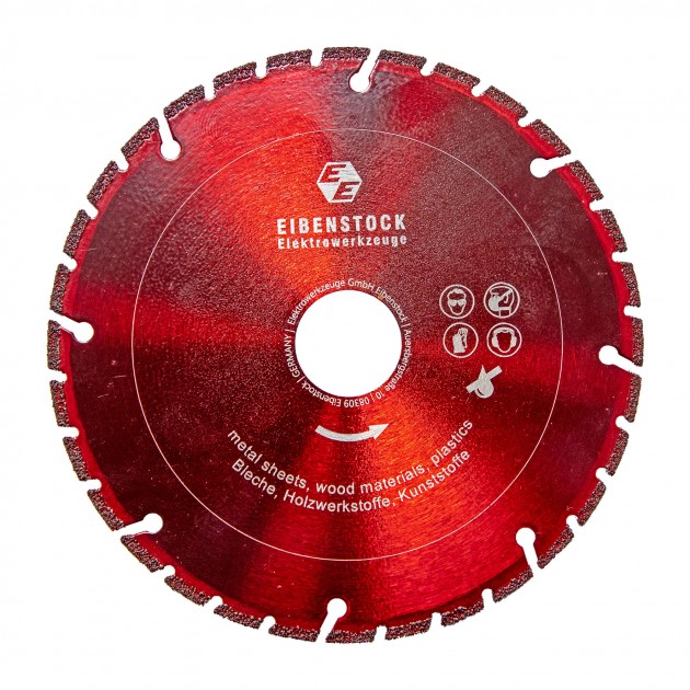 Eibenstock Диамантен диск за рязане за метални тръби, 125 mm