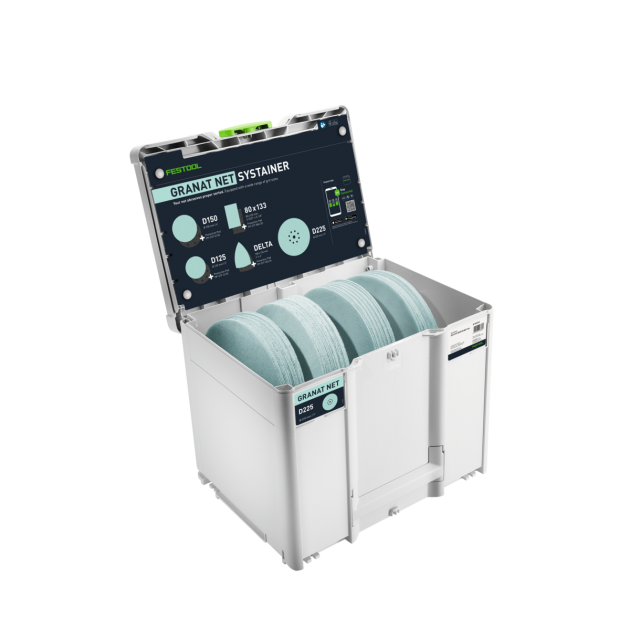 Festool Комплект шкурки тип мрежа YS-STF D225 GR NET-Set 