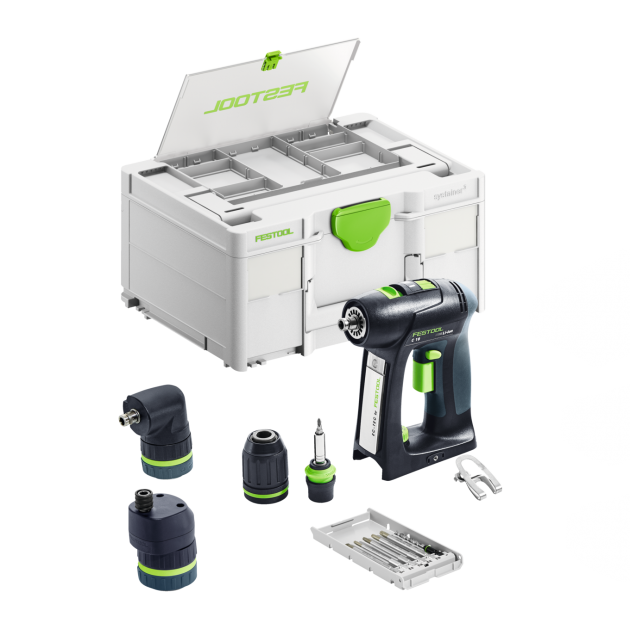 Festool Акумулаторен винтоверт C18 Basic-Set, 18V, SOLO