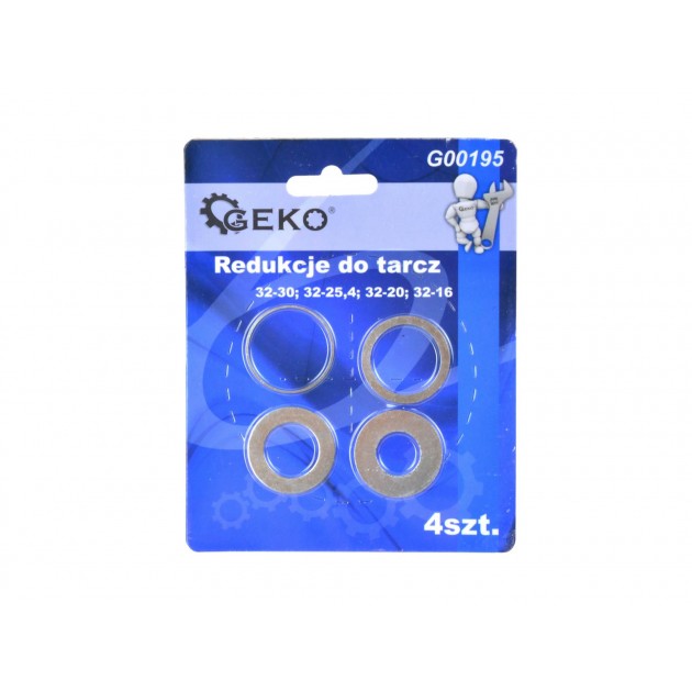 GEKO Комплект редуциращи пръстени G00195, 4 бр. 32/30/25,4-20
