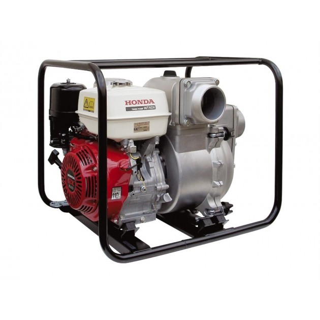 HONDA Моторна водна помпа за мръсна вода WT40XK4DE, 4", 26 m, 1640 L/min