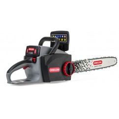 Oregon акумулаторен верижен трион cs325-e 16'' комплект с батерия и зарядно