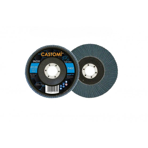 Iweld Ламелен диск Castomi, 125х22.23 mm, F29, P40Z