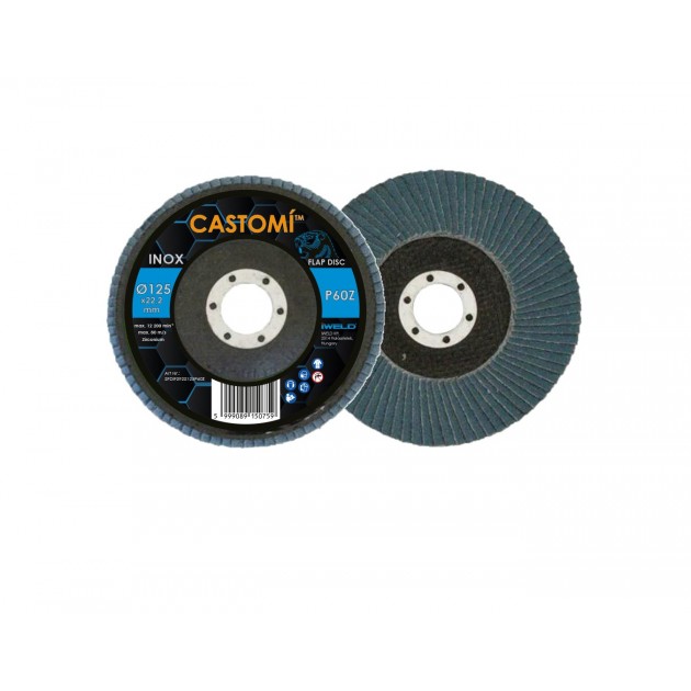Iweld Ламелен диск Castomi, 125х22.23 mm, F29, P60Z