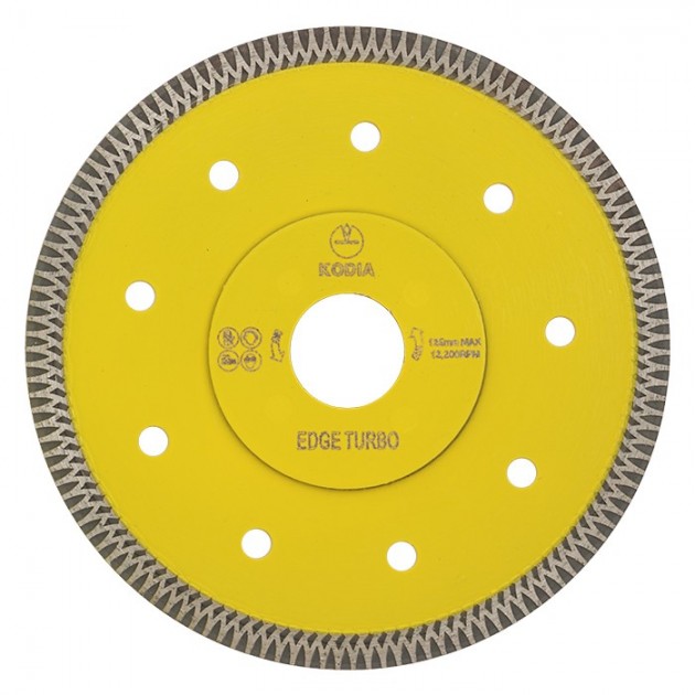Kodia Диамантен диск EDGE TURBO 125х22.23 mm
 
 