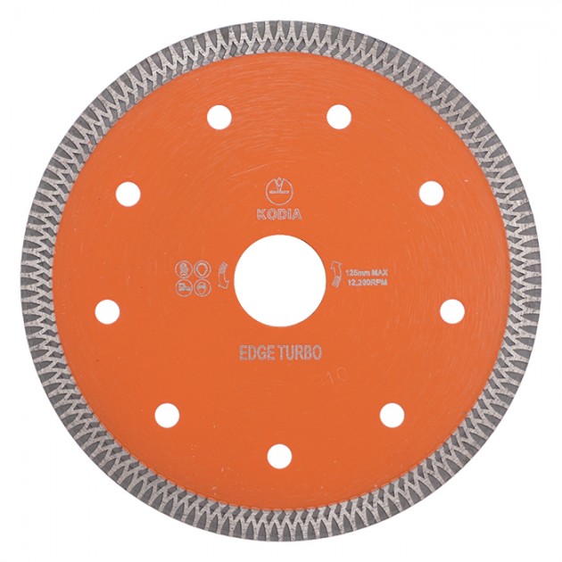 Kodia Диамантен диск EDGE TURBO MITER 45 125х22.23 mm