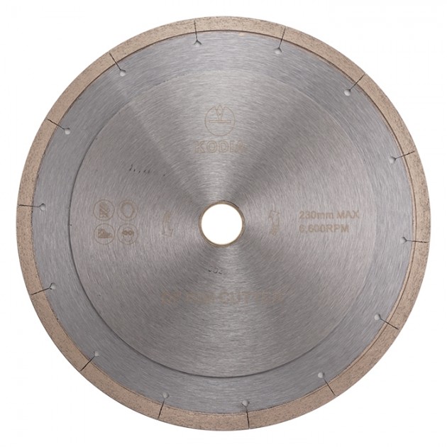 Kodia Диамантен диск DF RIM CUTTER PG 230x25.4 / 22.23 mm