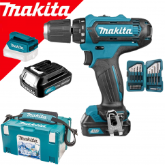 Makita акумулаторен винтоверт df331dwax6 с батерия и зарядно