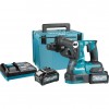 Makita hr003gm201 акумулаторен перфоратор 40v 28 mm 2x4.0 ah