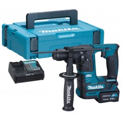 Makita акумулаторен перфоратор makita hr166dsmj / sds-plus, 10.8 v, 4.0 ah, 0-680 оборота, 0-4800 удара, 1.1 j /