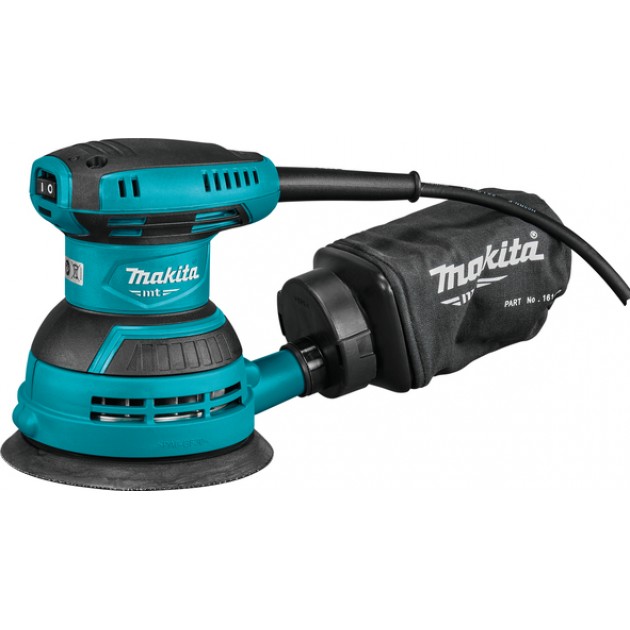 Makita Ексцентършлайф M9204B, 240W, 123 mm
