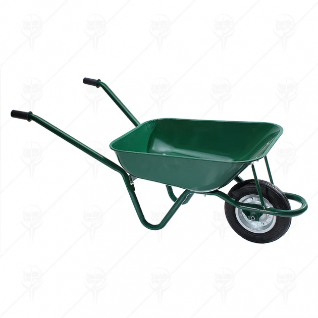 PREMIUM Градинска количка с плътно колело 16979, 80 L