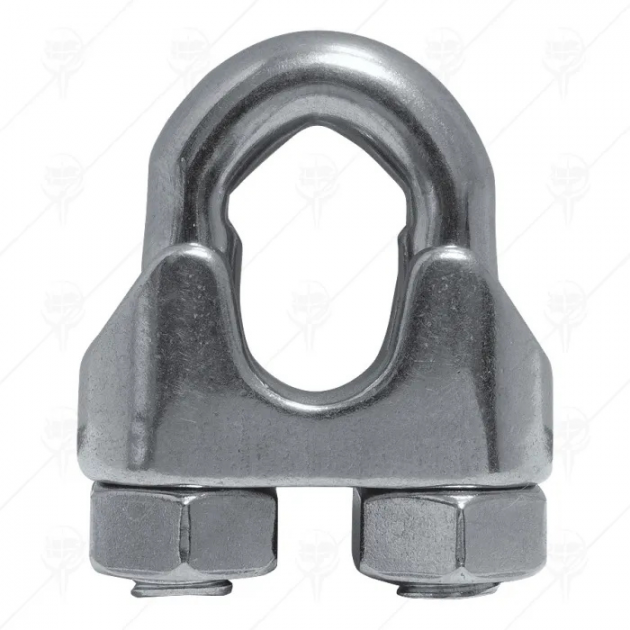 PREMIUM Скоба за стоманено въже, 3 mm, INOX