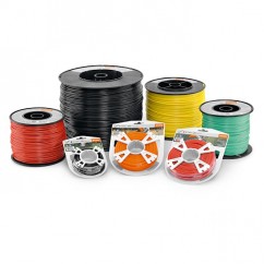 STIHL Корда, квадратна 2,7 мм x 347 м, червена