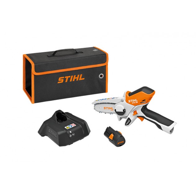 STIHL gta 26 акумулаторна резачка за клони с батерия и зарядно