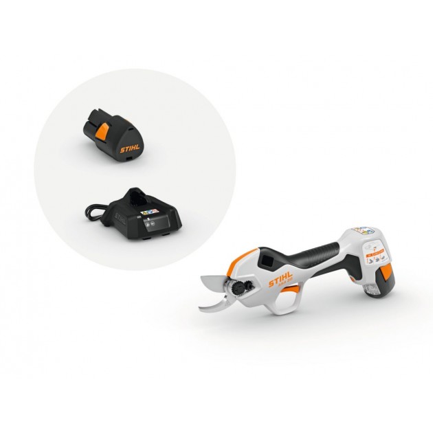 STIHL ASA 20 Акумулаторна ножица за клони с батерия AS2 и зарядно AL1 