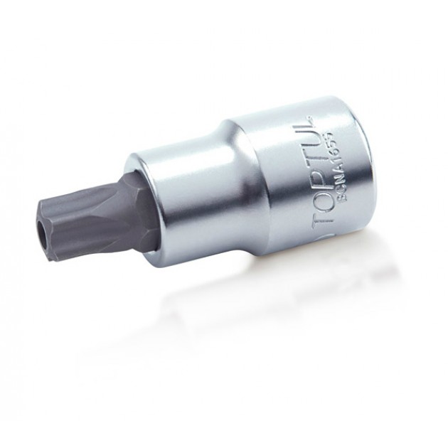 TOPTUL Накрайник пентаграм TORX на вложка BCNA0810, 1/4"хT10