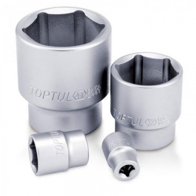 TOPTUL Шестостенна вложка BAEA2421, 3/4"х21 mm