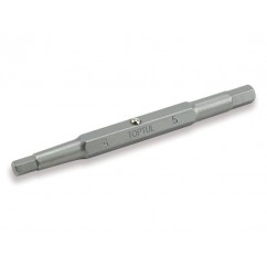 TOPTUL Накрайник комбиниран 1/4" FKDA0405, HEX4xHEX5, 75 mm

