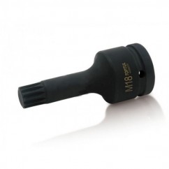 TOPTUL Вложка усилена Spline KADB2418, 3/4"хM18