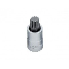 TOPTUL Накрайник SPLINE на вложка BCHA1612, 1/2"хM12