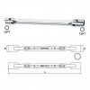 TOPTUL Двустранен гаечен ключ с чупещи вложки AEEC0809, 8x9 mm