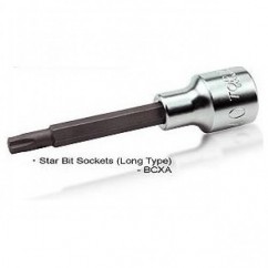 TOPTUL Удължен накрайник TORX на вложка BCXA1630, 1/2"хT30