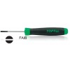 TOPTUL Мини права отвертка FAIB1E05, 0.25x1.5x50 mm