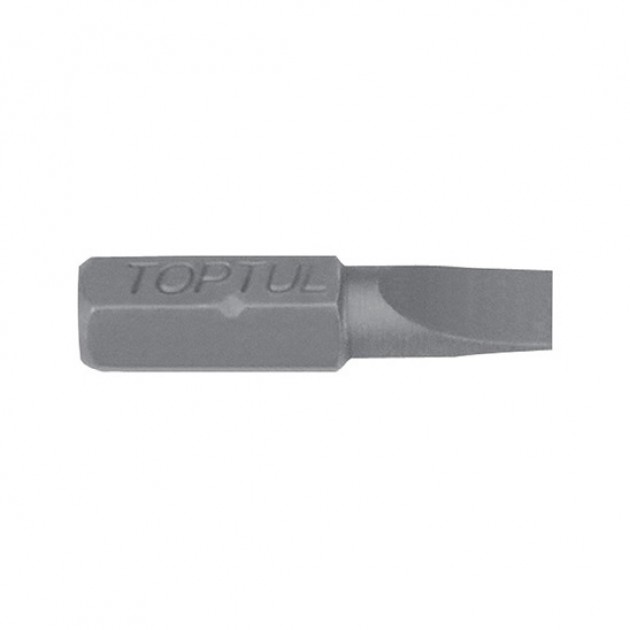 TOPTUL Накрайник прав 1/4" FSAA0804, 0.5x3x25 mm