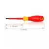 TOPTUL Отвертка кръстата 1000V PZ1/FL1X100 FXEF0108V4 
