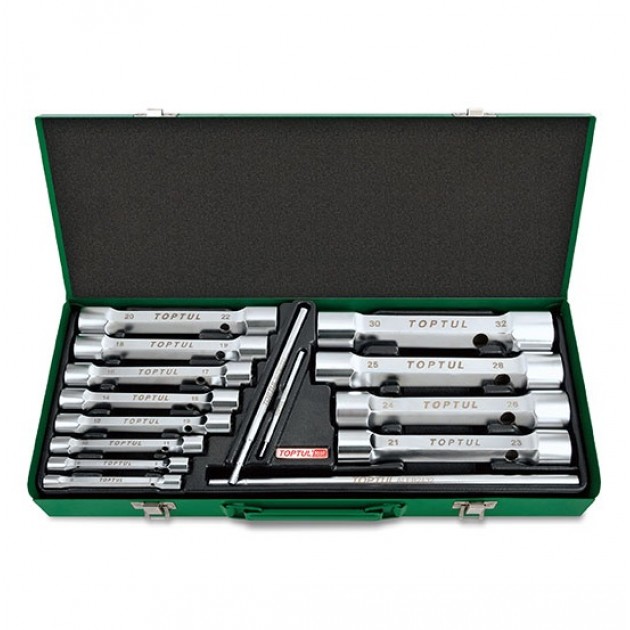 TOPTUL Комплект глухи ключове GAAD1510, 6 - 32 mm, 15 части