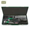 TOPTUL Гедоре 1/4" GCAD7202, 72 части 