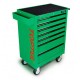 TOPTUL GE-21405 количка с инструменти  214 части 7 секции