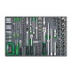 TOPTUL GE-21405 количка с инструменти  214 части 7 секции