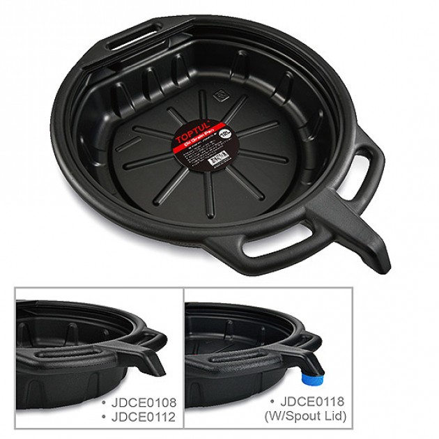 TOPTUL Съд за източване на масло и антифриз JDCE0112, 12L