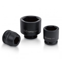 TOPTUL Усилена вложка шестограм KABA48A0, 1-1/2"dr x 100 mm