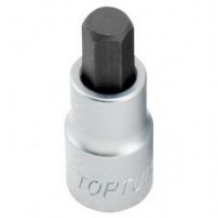 TOPTUL Накрайник шестограм на вложка BCDA0803, 1/4"х3 mm