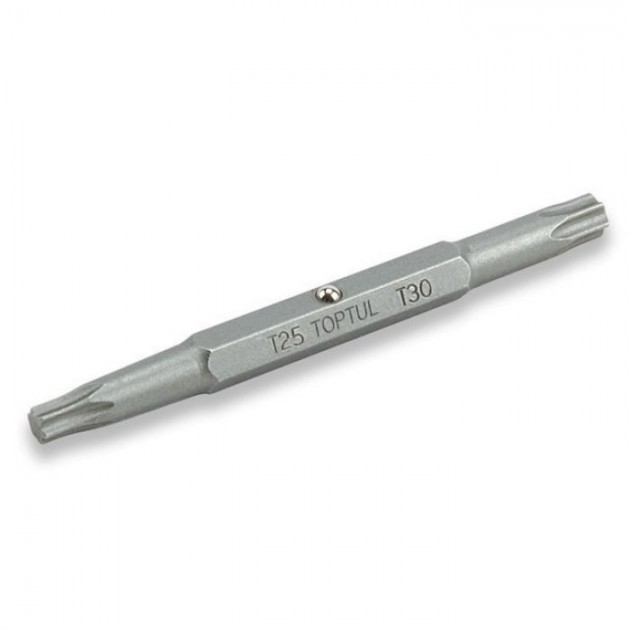 TOPTUL Накрайник комбиниран 1/4" FKCA1520, T20xT15, 75 mm