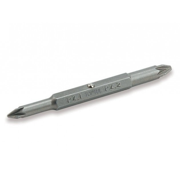 TOPTUL Накрайник комбиниран 1/4" FKBA0102, PZ1xPZ2, 75 mm
