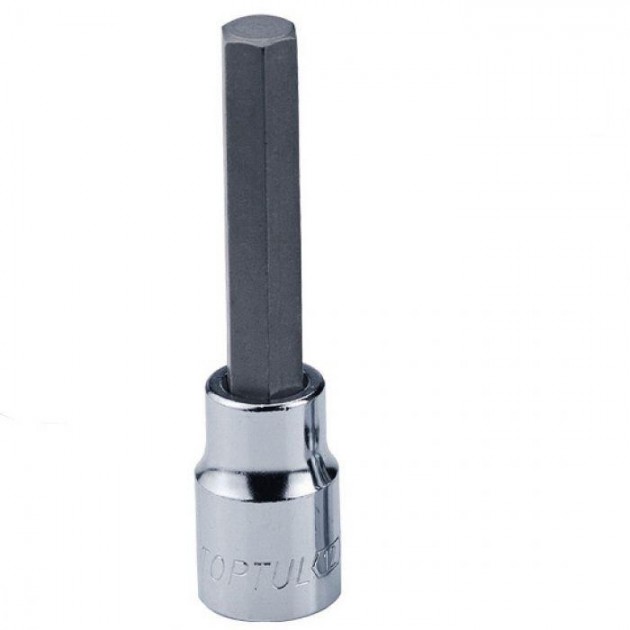 TOPTUL Удължен накрайник шестограм на вложка BCIA1606, 1/2"х6 mm