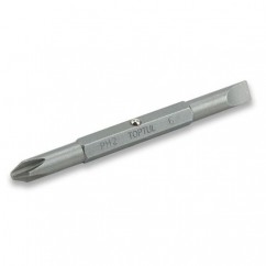 TOPTUL Накрайник комбиниран 1/4" FKAA0105, PH1xSL5, 75 mm