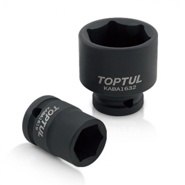 TOPTUL Усилена шестостенна вложка KABA1624, 1/2"х24 mm
